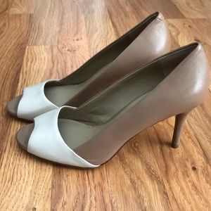 Elegant Ann Taylor Open-toed heels. So beautiful!!